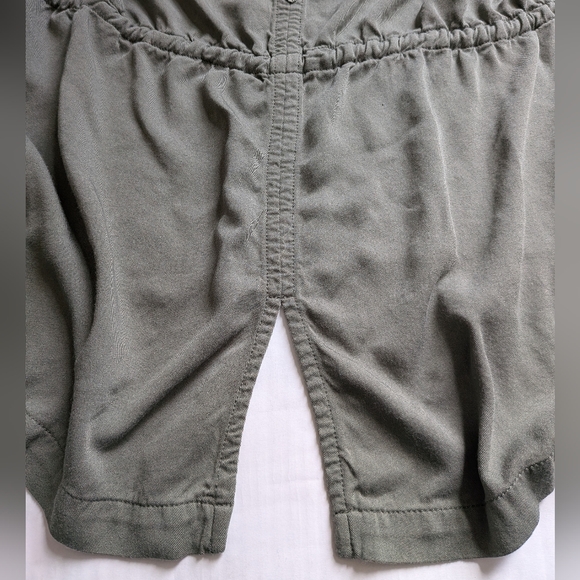 Maurice's Army Green Sleeveless Cardigan Vest - Picture 7 of 13